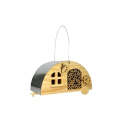 Songbird Essentials 7 in. H X 11.75 in. W X 6.75 in. L Wood Bee House