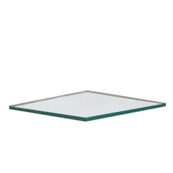 PSI Clear Single Glass Float Sheet 28 in. W X 28 in. L X 2.5 mm