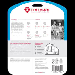 First Alert Battery-Powered Electrochemical Carbon Monoxide Detector