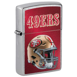 Zippo NFL Silver San Francisco 49ers Lighter 2 oz 1 pk
