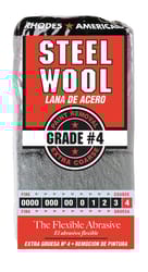 Rhodes American  4 Grade Extra Coarse  Steel Wool Pad  12 pk 