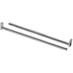 National Hardware 30 in. L Adjustable Bright Steel Closet Rod