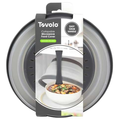 Tovolo Collapsible Microwave Cover - Charcoal 