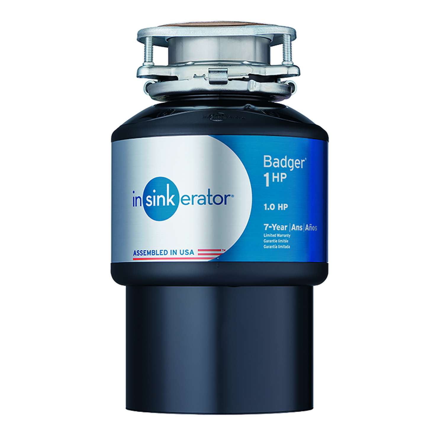 InSinkErator Badger 1HP 1 HP Intermittent Feed Garbage Disposal Ace