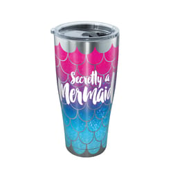 Tervis 30 oz Mermaid Tail Multicolored BPA Free Tumbler with Lid