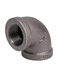 STZ Industries 3/4 in. FIP each X 3/4 in. D FIP Black Malleable Iron 90 Degree Elbow
