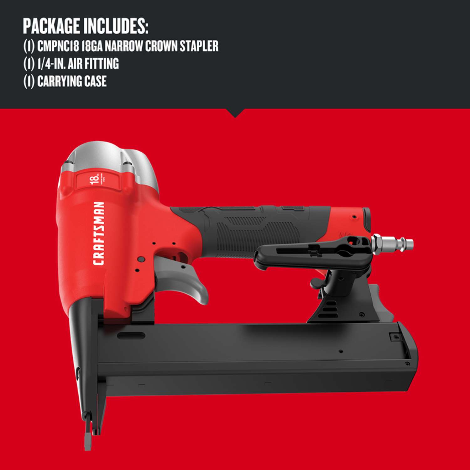 Craftsman staple gun clearance staple size