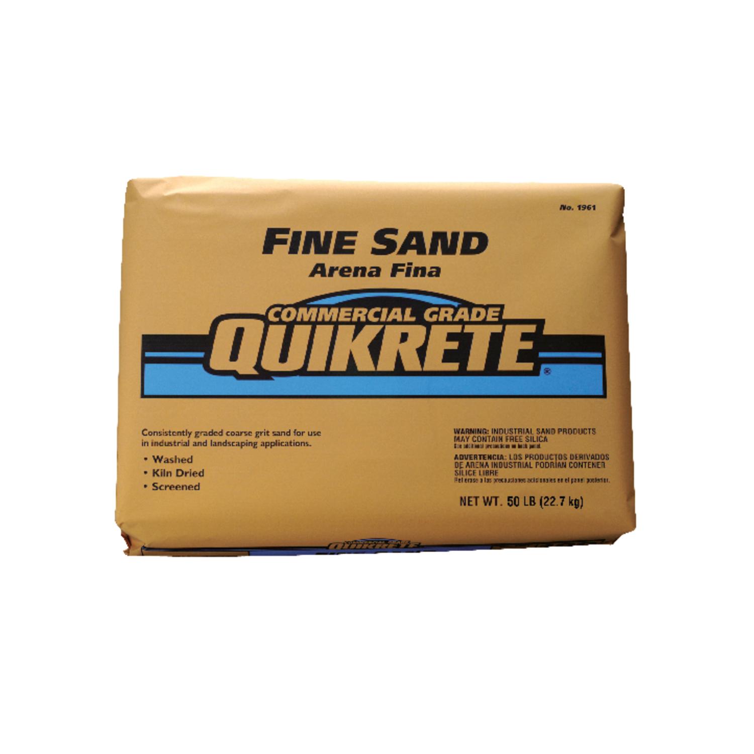 Quikrete Brown Fine Grade Sand 50 Lb. - Ace Hardware