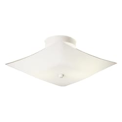 Design House 5.8 in. H X 11.5 in. W X 11.5 in. L Ceiling Fixture