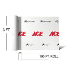 Ace 3 ft. W X 100 ft. L House-Wrap 5 mm