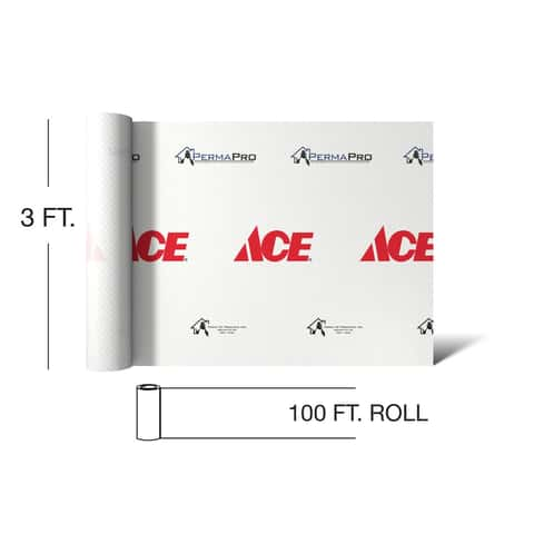 Ace 3 ft. W X 100 ft. L House-Wrap 5 mm - Ace Hardware