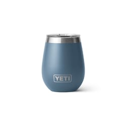 YETI Rambler 10 oz Nordic Blue BPA Free Wine Tumbler with MagSlider Lid