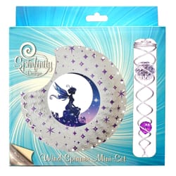 Spinfinity Designs Multi-color Stainless Steel 6.5 in. Fairy Mini Set Outdoor Spinner