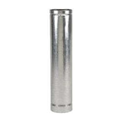 Selkirk 3 in. D X 12 in. L Aluminum Stove Pipe