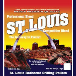 Papa's St. Louis Hardwood Pellets All Natural Competition Blend 40 lb