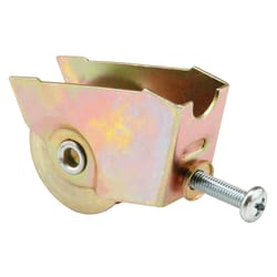 Prime-Line 1-1/4 in. D X 1/4 in. L Steel Roller Assembly 1 pk