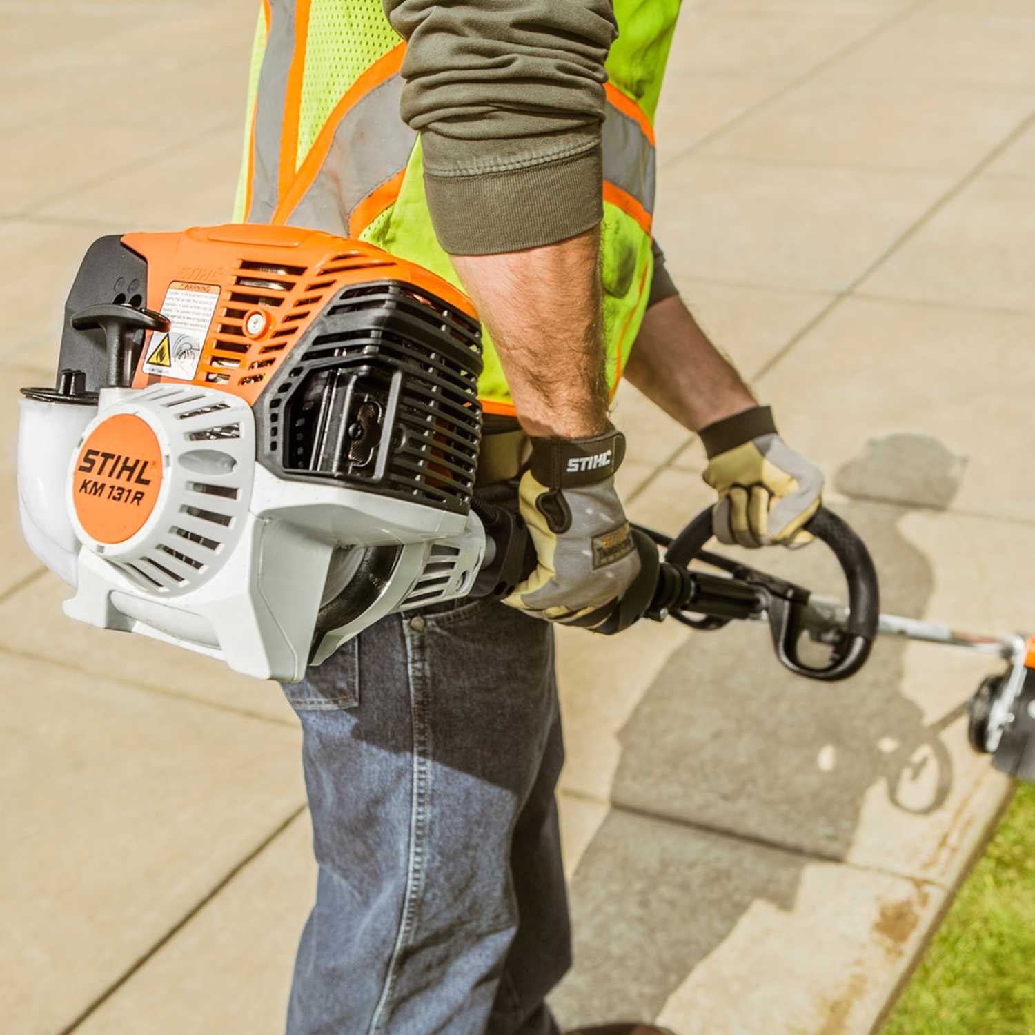 STIHL KombiSystem Gasoline Edger/Trimmer KM 131 - Ace Hardware