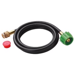 Weber Rubber Gas Line Hose and Adapter 72 in. L X 1.5 in. W For Weber