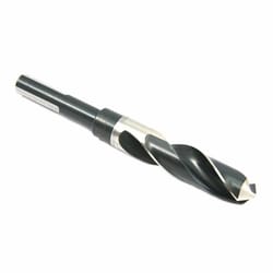 Forney Command Pro 49/64 in. High Speed Steel Silver and Deming Drill Bit 3-Flat Shank 1 pc