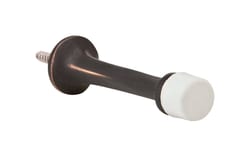Ives 3-3/16 in. W X 7/8 in. L Aluminum Oil Rubbed Bronze Door Stop Mounts to wall