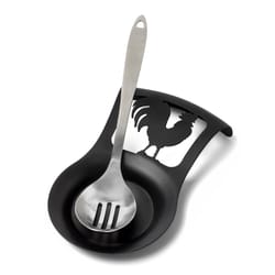 Spectrum Black Steel Spoon Rest