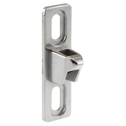 Prime-Line 2-3/4 in. L Chrome Silver Metal Keeper 1 pk