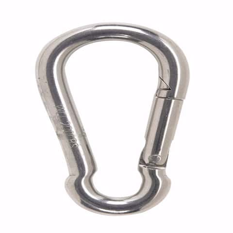 3.15 Inches 4 Inches Stainless Steel Carabiner for Gym Equipment