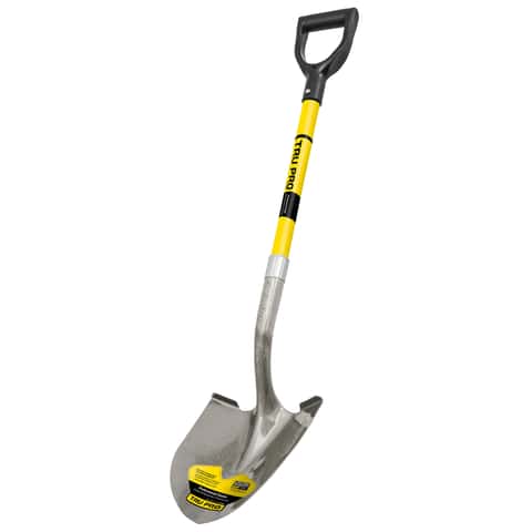 32 in Fiberglass D-Handle Digging Shovel