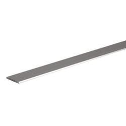 SteelWorks 0.125 in. X 1.5 in. W X 3 ft. L Aluminum Flat Bar 1 pk