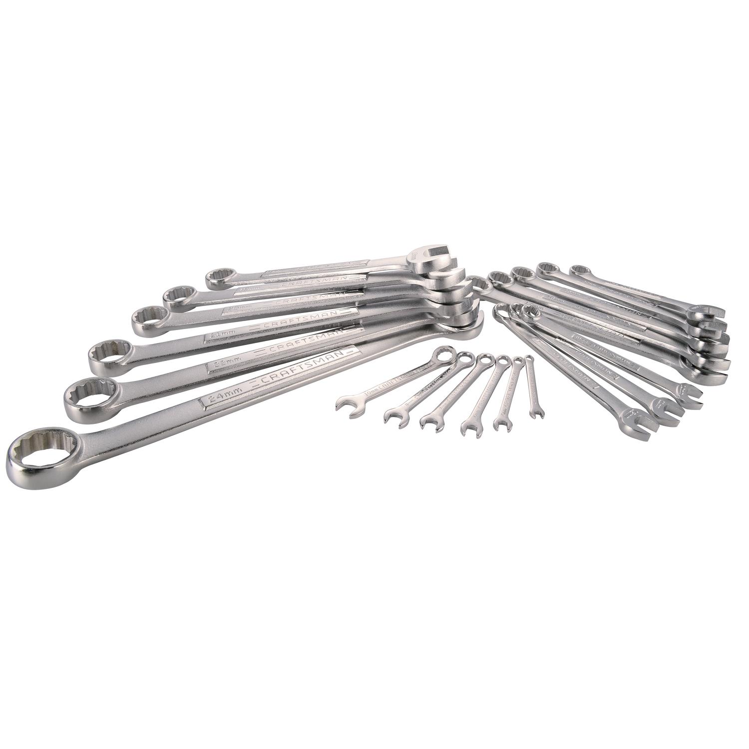 Craftsman 12 Point Metric Combination Wrench Set 20 pc Uae Electronic uaeelectronic.com