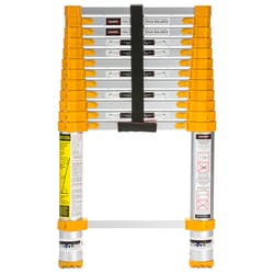 Xtend+Climb 12.5 ft. H Aluminum Extension Ladder Type I 250 lb. capacity