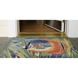 Liora Manne Ravella 2 ft. W X 3 ft. L Multi-color Tropical Fish Polypropylene Accent Rug