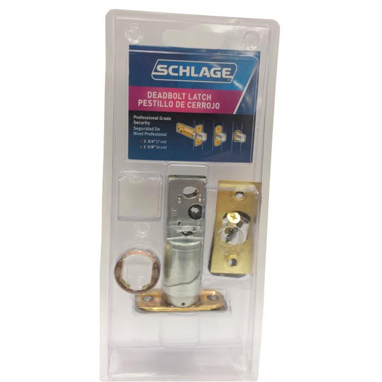 Upc 043156372331 Schlage Assorted Steel Deadbolt Latch