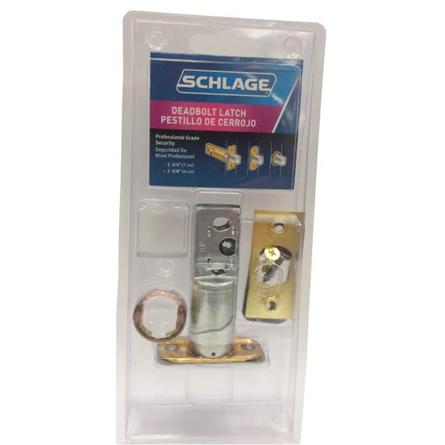 Upc 043156372331 Schlage Assorted Steel Deadbolt Latch