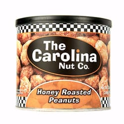 The Carolina Nut Company Honey Roasted Peanuts 12 oz Can