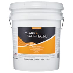 Clark+Kensington Semi-Gloss Designer White Premium Paint Interior 5 gal