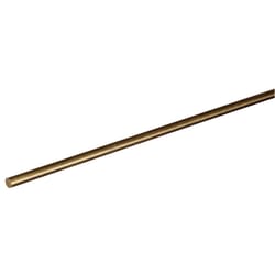 SteelWorks 1/4 in. D X 36 in. L Brass Rod 1 pk