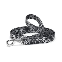 Up Country Black Mehndi Nylon Dog Leash