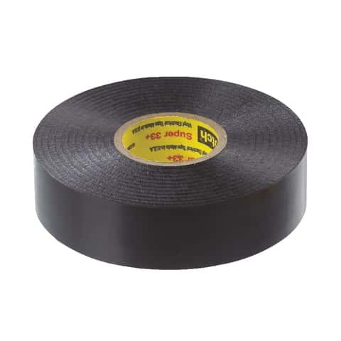 Scotch Super 33+ 3/4 in. W X 66 ft. L Black Vinyl Electrical Tape - Ace  Hardware