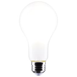 Satco A21 E26 (Medium) LED Bulb Soft White 150 Watt Equivalence 1 pk