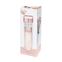 Pinky Up Dylan 16 oz Infuser Rose Gold Mug
