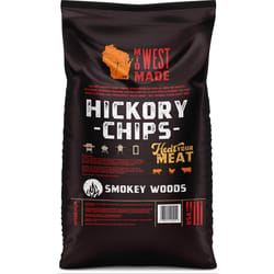 Smokey Woods All Natural Hickory Wood Smoking Chips 192 cu in
