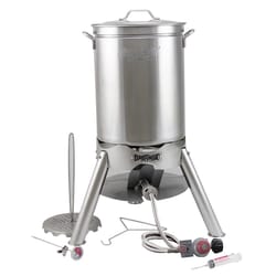 Bayou Classic Stainless Steel Turkey Fryer Kit 44 qt 1 pk