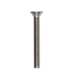 HILLMAN No. 1/4-20 X 2 in. L Phillips Flat Head Stainless Steel Machine Screws 100 pk