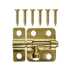 Ace Bright Brass Brass Barrel Bolt