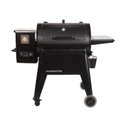 Oakford 1150 Pro Offset Smoker and 3-Burner Propane Gas Grill