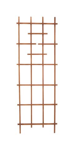 Panacea 72 in. H Brown Wood Trellis
