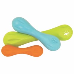 West Paw Zogoflex Hurley Bone Plastic Chew Dog Toy Small in. 1 pk