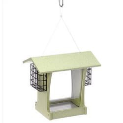 Birds Choice Wild Bird 4.5 lb Plastic Tall Hopper Bird Feeder