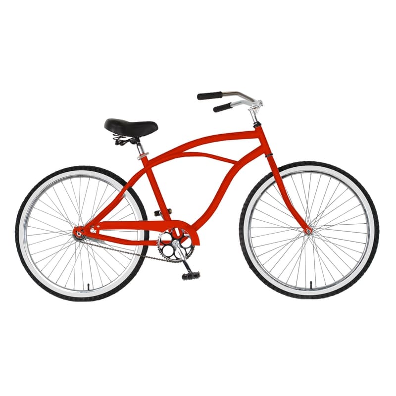 Cycle Force Men 26 in. D Cruiser Bicycle Red Sansujyuku sansujyuku.com